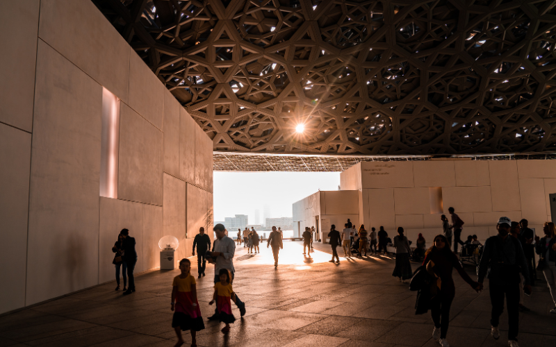 Abu Dhabi scene featured within the LIVEX X